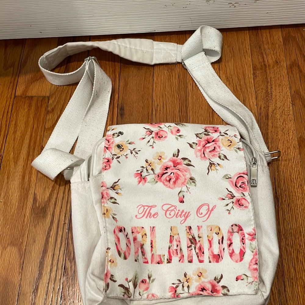 This is a cute bag for a little girl to use around town!